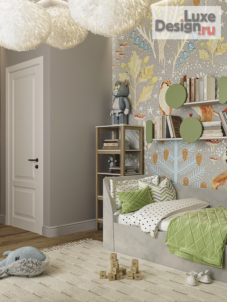 Дизайн интерьера загородного дома "Дом для молодой семьи в МО" (фото 52) от дизайнера Кристина Филиппова Дизайн интерьера загородного дома "Дом для молодой семьи в МО" (фото 52)