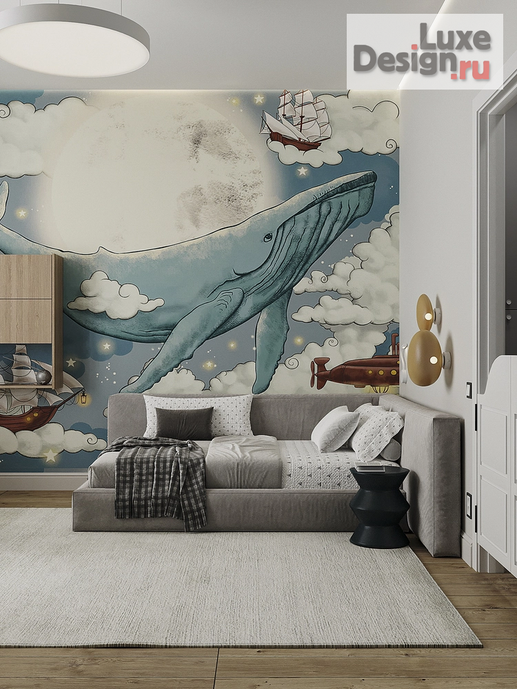 Дизайн интерьера загородного дома "Дом для молодой семьи в МО" (фото 60) от дизайнера Кристина Филиппова Дизайн интерьера загородного дома "Дом для молодой семьи в МО" (фото 60)