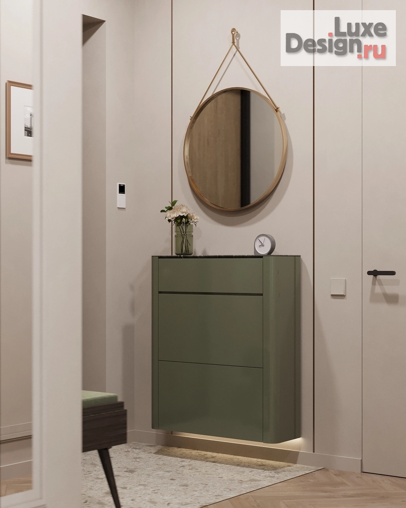 Дизайн интерьера квартиры "ЖК "Дом на Тишинке"" (фото 14) от дизайнера Кристина Филиппова Дизайн интерьера квартиры "ЖК "Дом на Тишинке"" (фото 14)