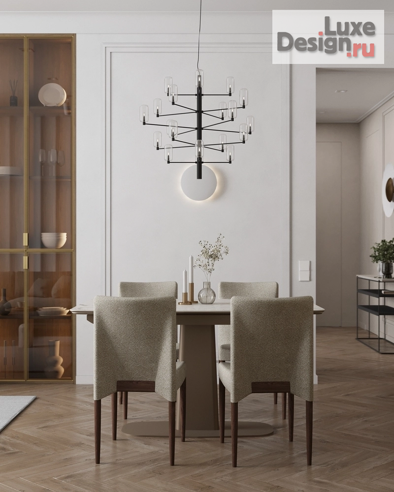 Дизайн интерьера квартиры "ЖК "Дом на Тишинке"" (фото 19) от дизайнера Кристина Филиппова Дизайн интерьера квартиры "ЖК "Дом на Тишинке"" (фото 19)