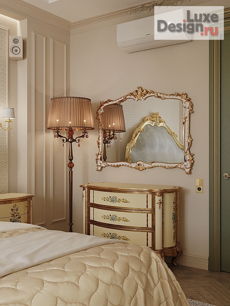 Дизайн интерьера трехкомнатной квартиры "Яркая классика" (фото 19)