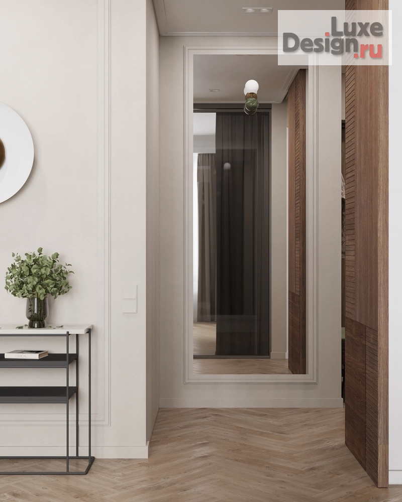 Дизайн интерьера квартиры "ЖК "Дом на Тишинке"" (фото 10) от дизайнера Кристина Филиппова Дизайн интерьера квартиры "ЖК "Дом на Тишинке"" (фото 10)