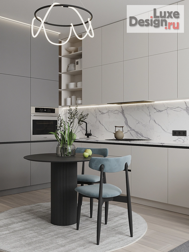 Дизайн интерьера квартиры "ЖК "Огни 2"" (фото 1)