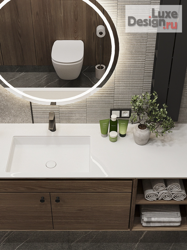 Дизайн интерьера загородного дома "Дом для молодой семьи в МО" (фото 68) от дизайнера Кристина Филиппова Дизайн интерьера загородного дома "Дом для молодой семьи в МО" (фото 68)