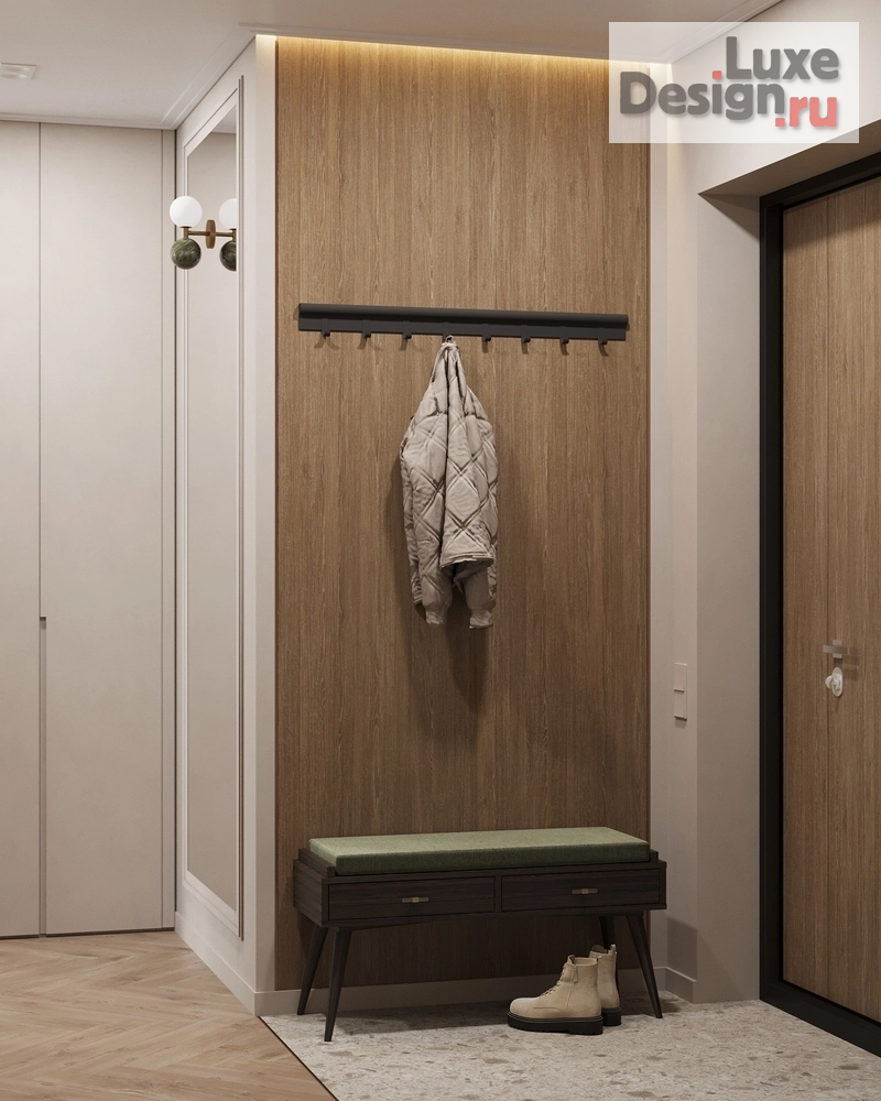 Дизайн интерьера квартиры "ЖК "Дом на Тишинке"" (фото 15) от дизайнера Кристина Филиппова Дизайн интерьера квартиры "ЖК "Дом на Тишинке"" (фото 15)