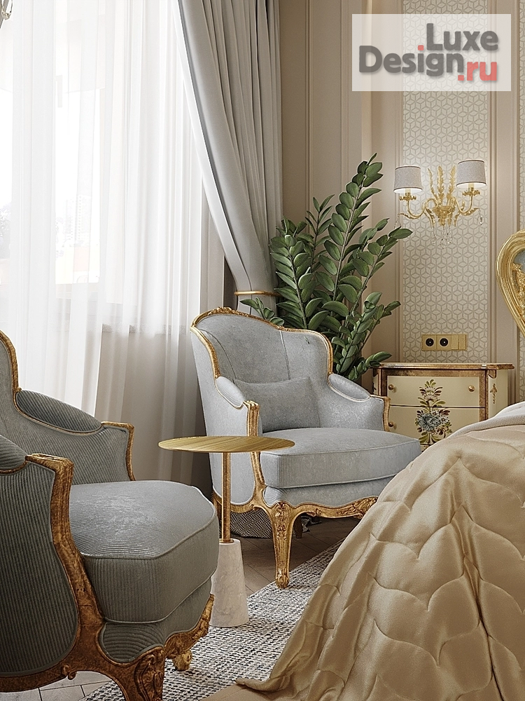 Дизайн интерьера трехкомнатной квартиры "Яркая классика" (фото 14)