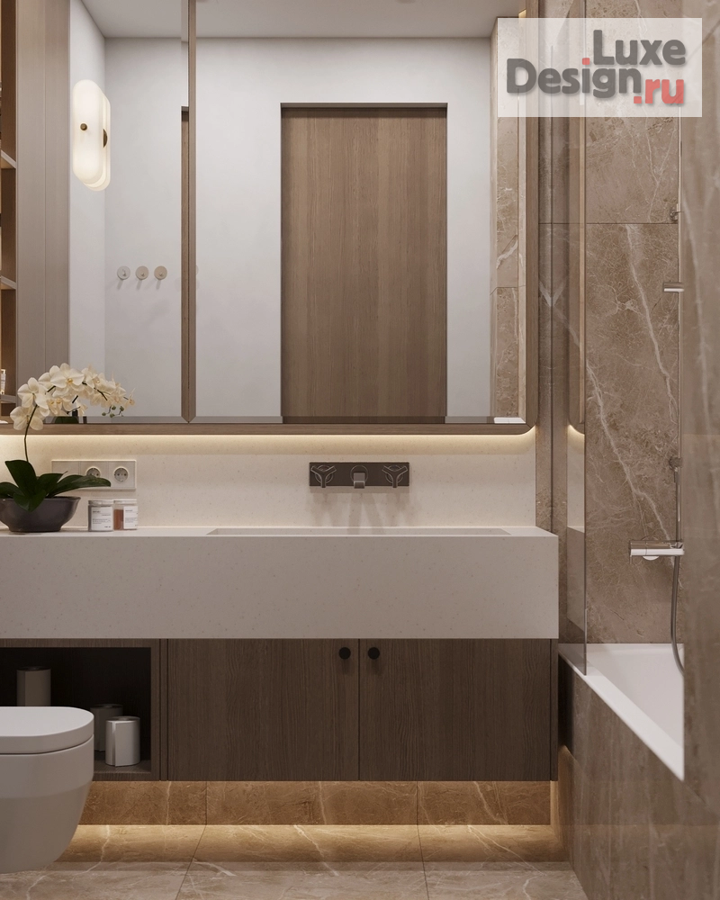 Дизайн интерьера квартиры "ЖК "Дом на Тишинке" Спальня" (фото 14)