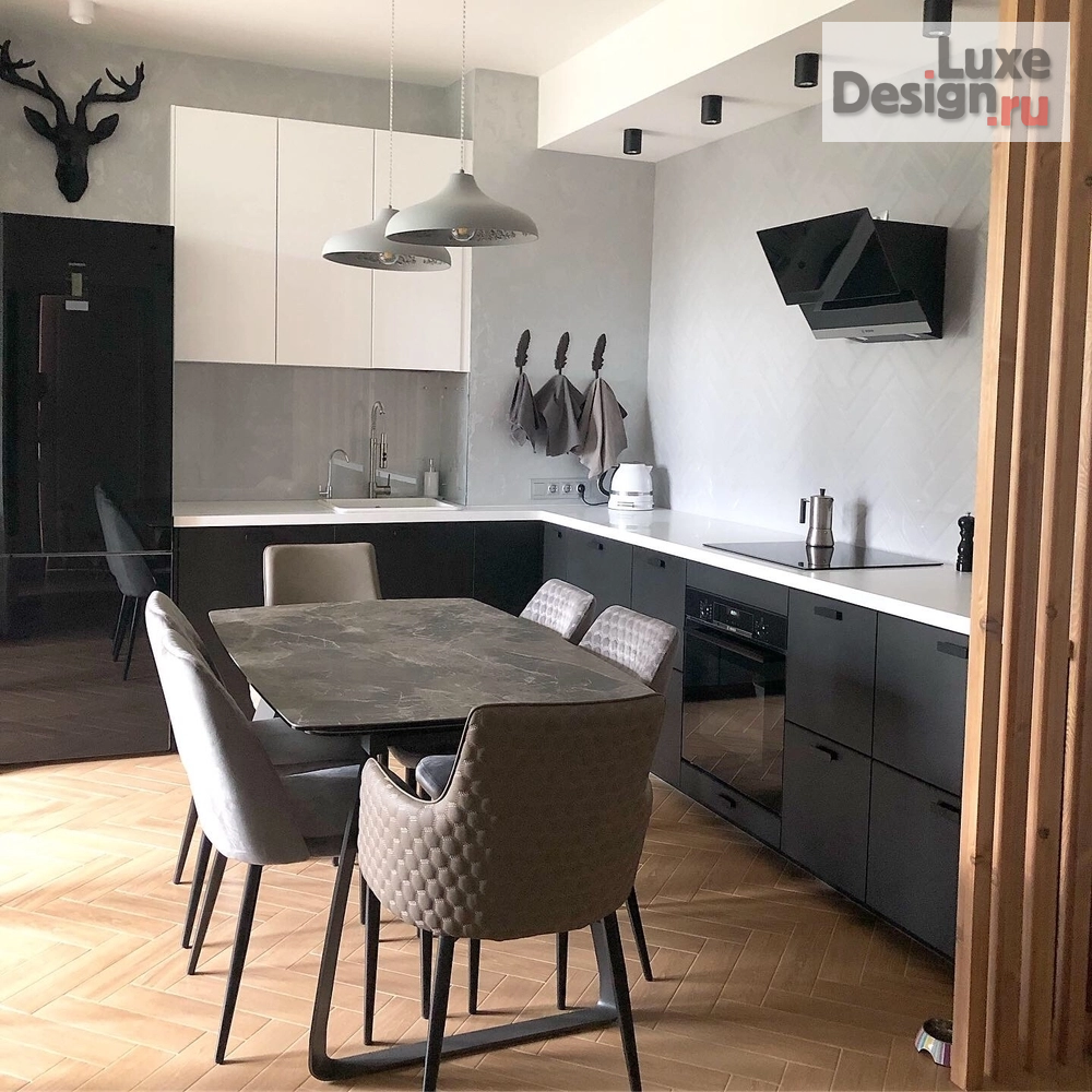 Дизайн интерьера загородного дома "Рабочие чертежи, стройка, реалиация" (фото 2)