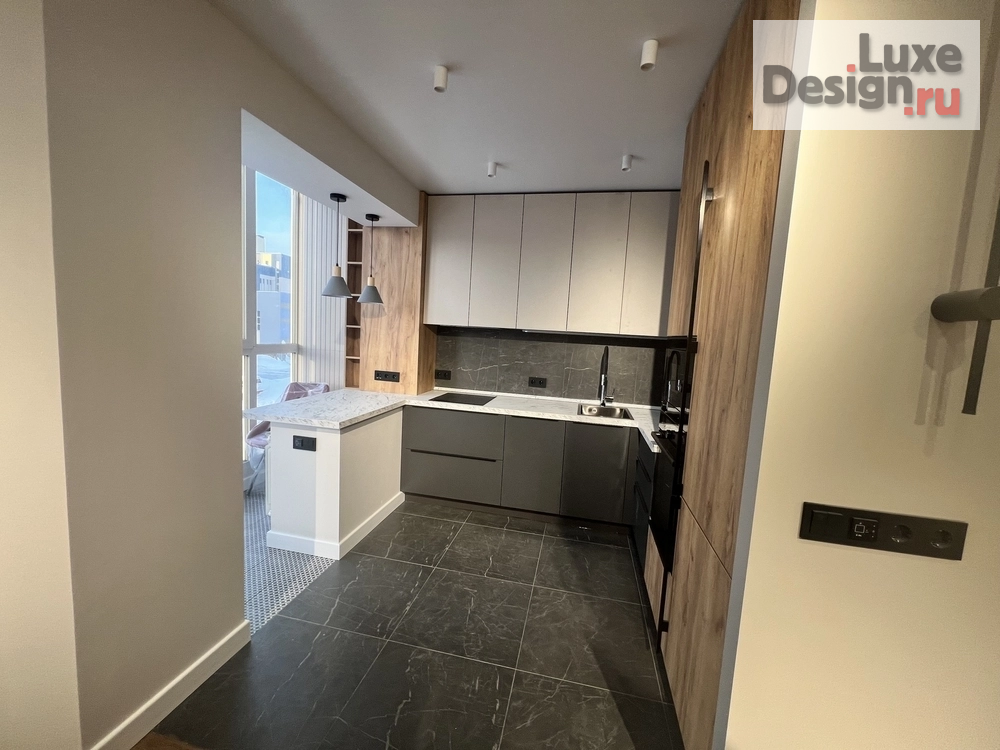 Дизайн интерьера двухкомнатной квартиры "Квартира для семьи " (фото 2)