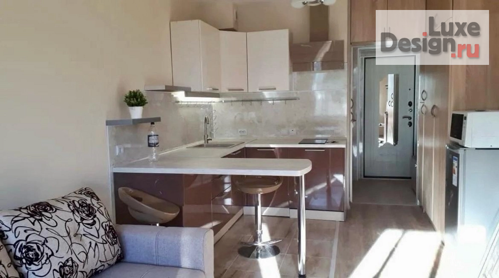 Дизайн интерьера однокомнатной квартиры "Студия для продажи - онлайн проект по хоумстейджингу" (фото 6)