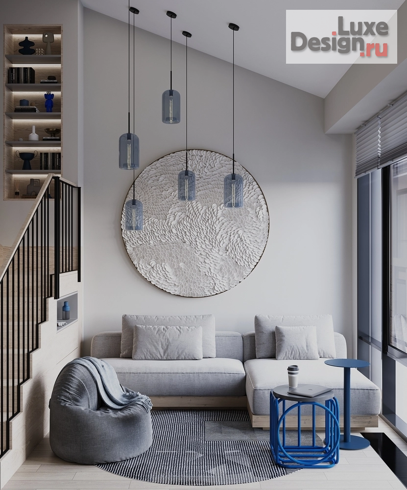 Дизайн интерьера трехкомнатной квартиры "Квартира ЖК "Московский 65"" (фото 8)