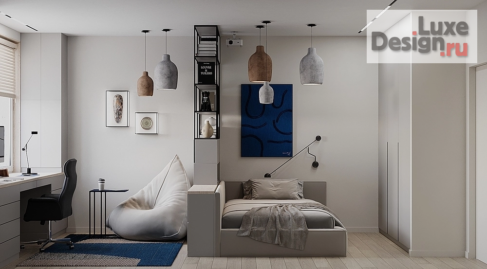 Дизайн интерьера двухкомнатной квартиры "2х ком квартира ЖК "Премьера"" (фото 17)