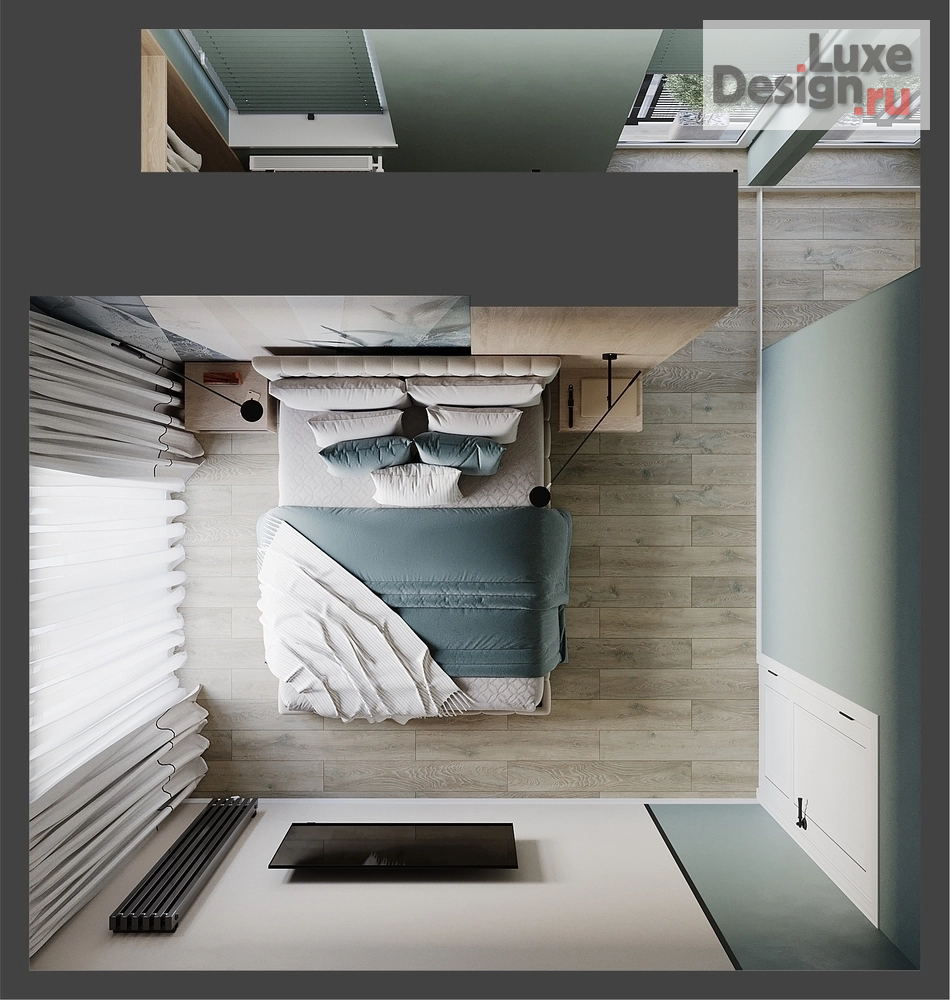 Дизайн интерьера трехкомнатной квартиры "3х ком квартира ЖК "Фридланд"" (фото 16)