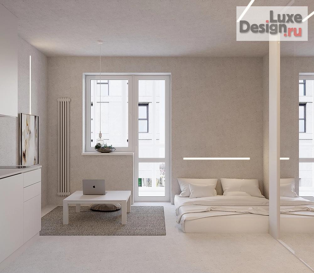 Дизайн интерьера квартиры студии "Проект студии для дизайнера одежды" (фото 3)