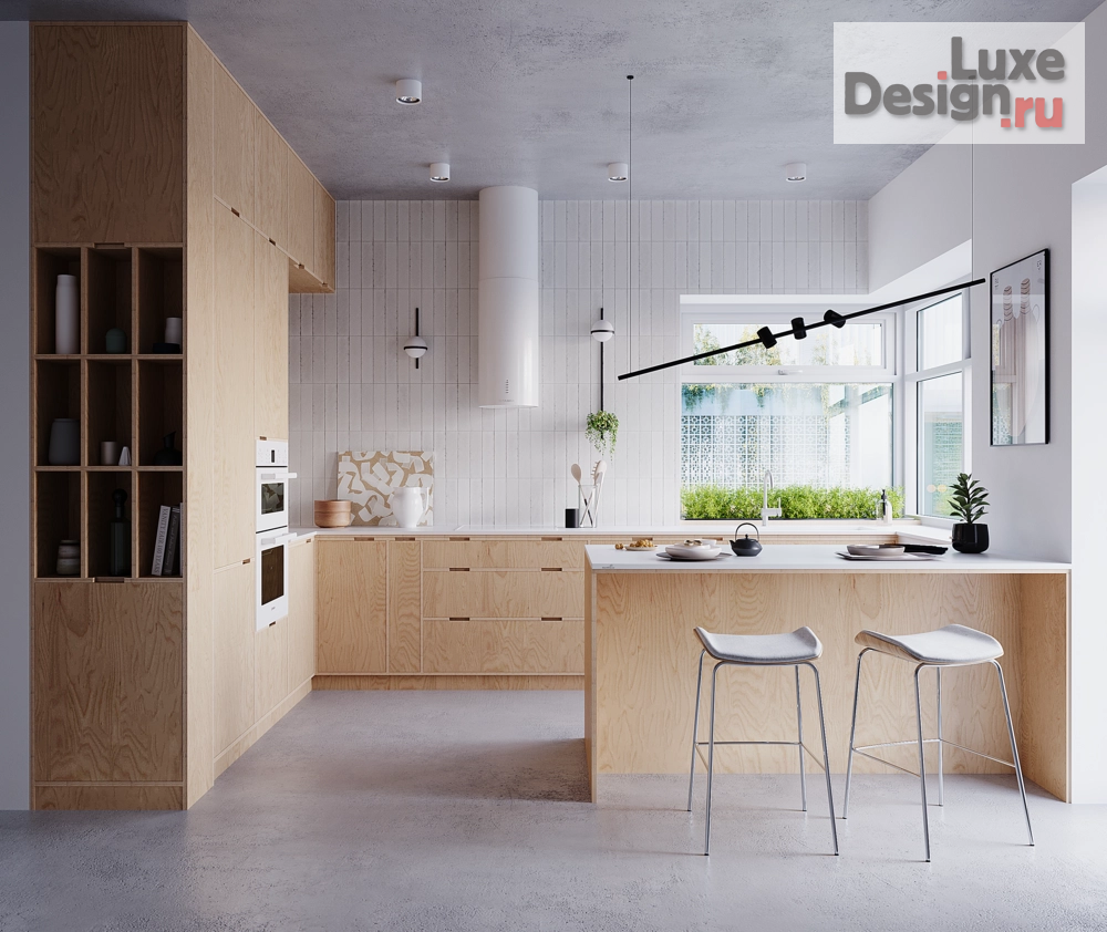 Дизайн интерьера кухни "Современная кухня в Датском стиле" (фото 1)