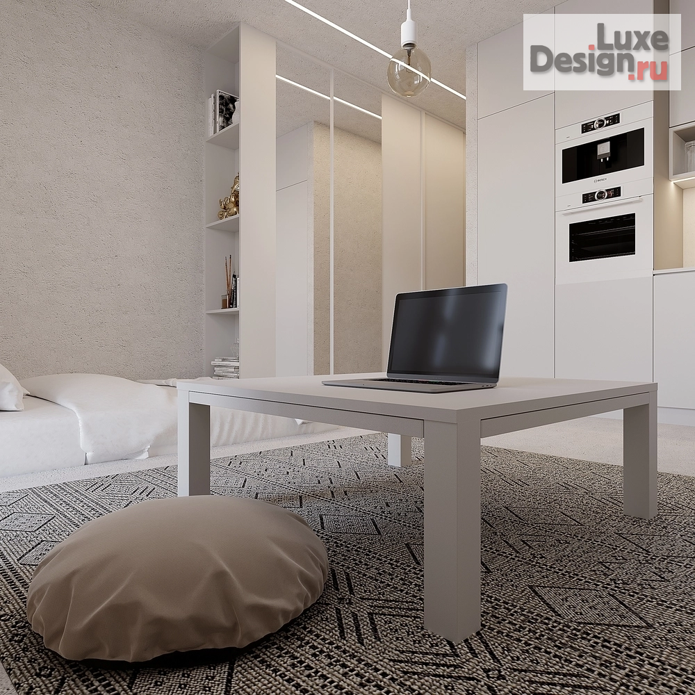 Дизайн интерьера квартиры студии "Проект студии для дизайнера одежды" (фото 13)