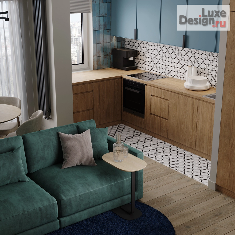 Дизайн интерьера трехкомнатной квартиры "3х ком квартира ЖК "Фридланд"" (фото 2)