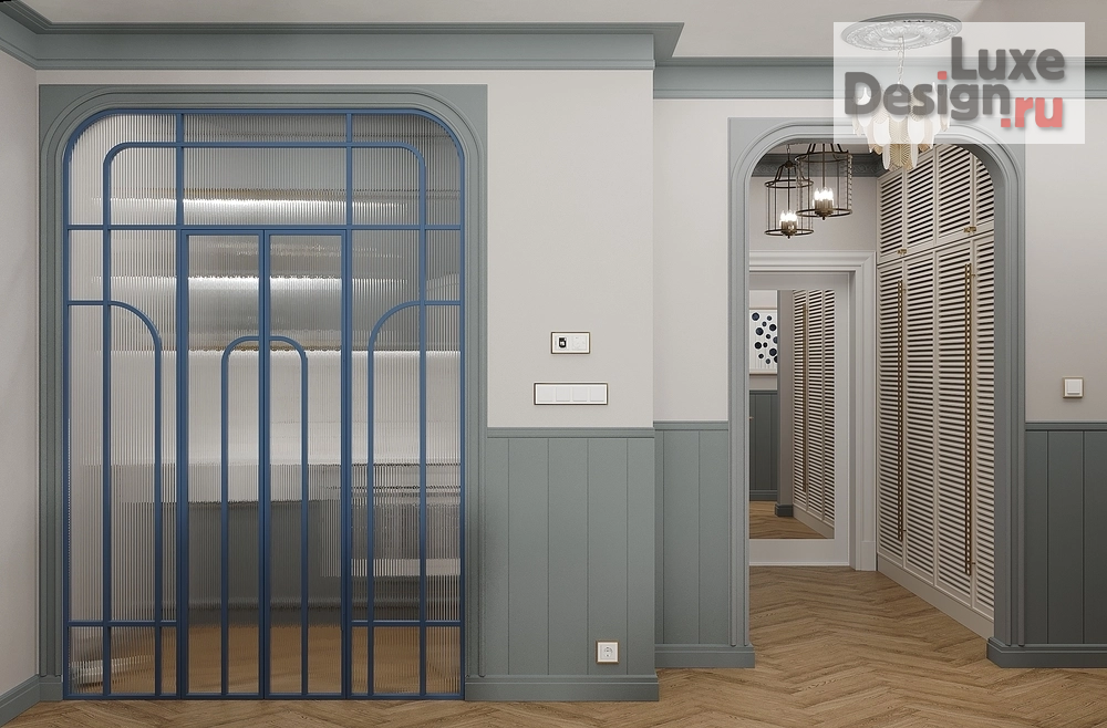 Дизайн интерьера трехкомнатной квартиры "Квартира ЖК "Московский 65"" (фото 8)