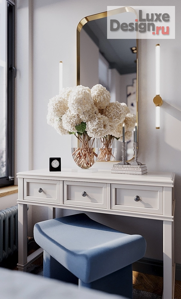 Дизайн интерьера трехкомнатной квартиры "Квартира ЖК "Московский 65"" (фото 30)