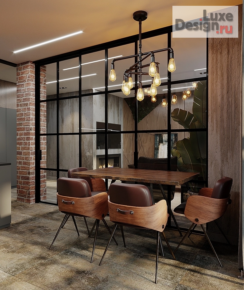 Дизайн интерьера двухкомнатной квартиры "Квартира с стиле Лофт. Калининград" (фото 1)