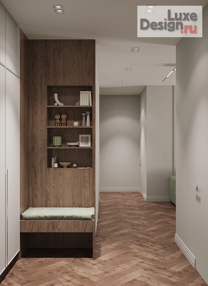 Дизайн интерьера трехкомнатной квартиры "Квартира  "Петроградская сторона"" (фото 3)