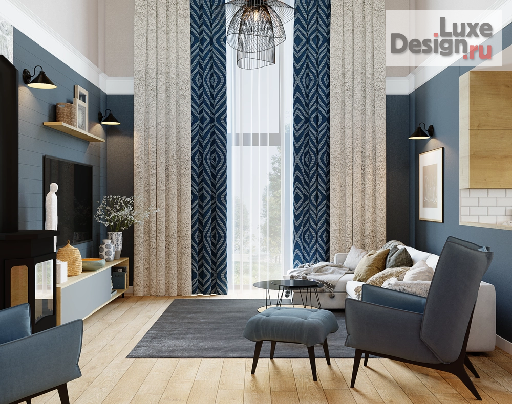 Дизайн интерьера частного дома "Дом со вторым светом - мечта каждого " (фото 6) от дизайнера Зелёв Дмитрий Евгеньевич Дизайн интерьера частного дома "Дом со вторым светом - мечта каждого " (фото 6)