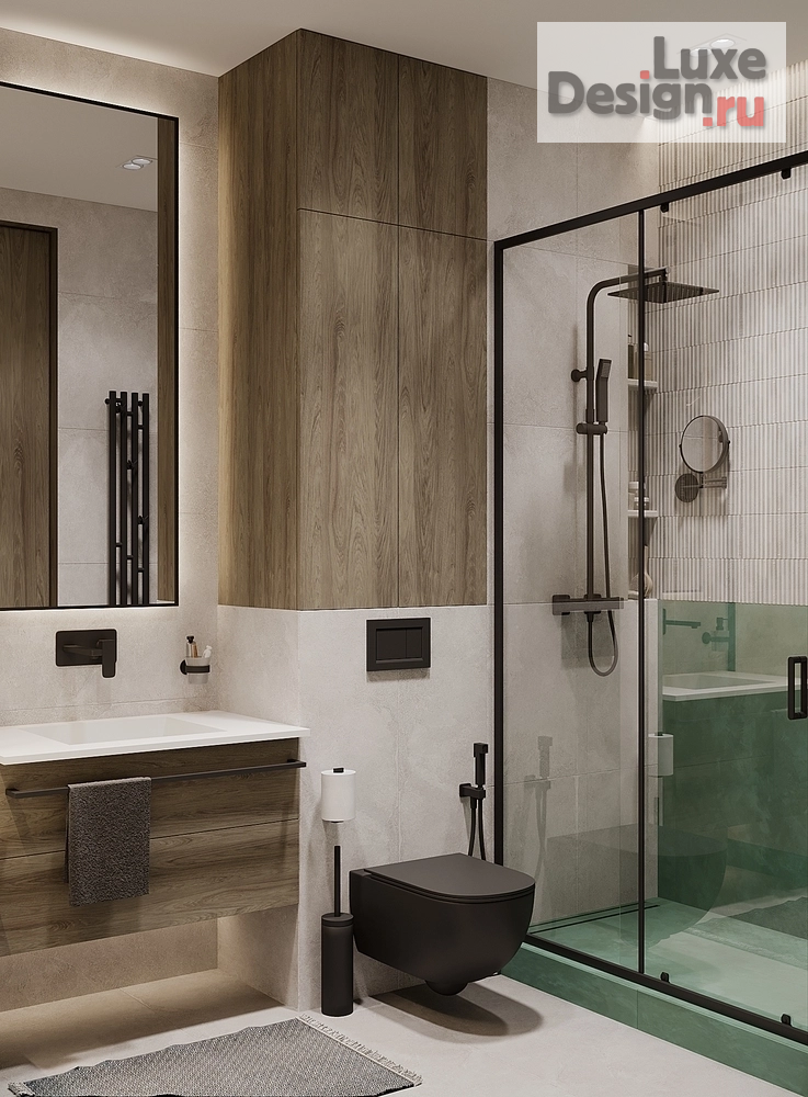 Дизайн интерьера трехкомнатной квартиры "Квартира  "Петроградская сторона"" (фото 10)