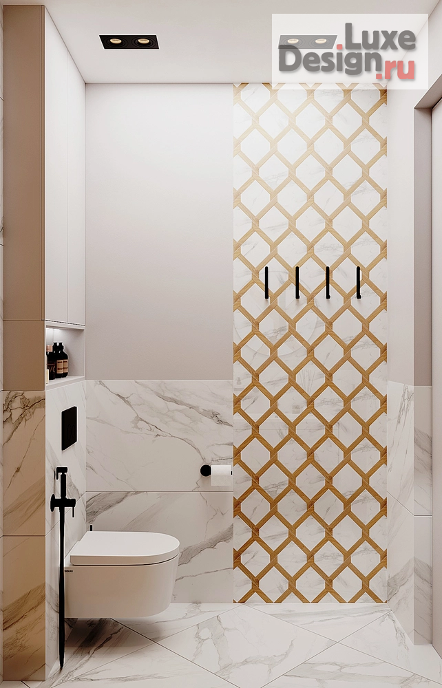 Дизайн интерьера трехкомнатной квартиры "Квартира ЖК "Московский 65"" (фото 13)