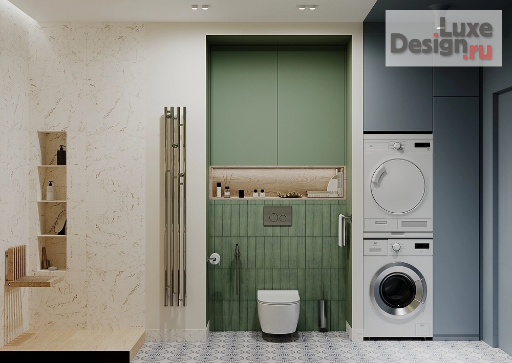 Дизайн интерьера двухкомнатной квартиры "2х ком квартира ЖК "Премьера"" (фото 15)