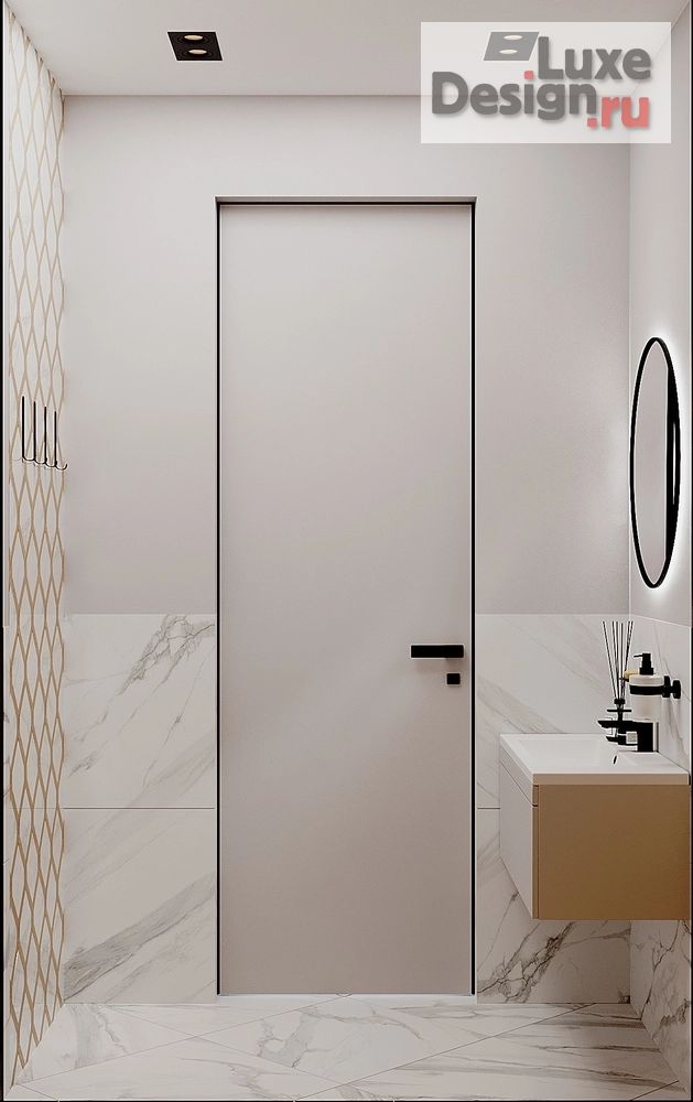 Дизайн интерьера трехкомнатной квартиры "Квартира ЖК "Московский 65"" (фото 14)