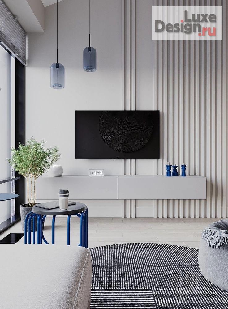 Дизайн интерьера трехкомнатной квартиры "Квартира ЖК "Московский 65"" (фото 9)