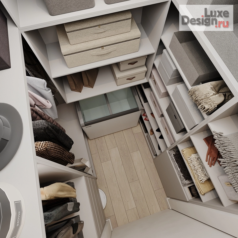 Дизайн интерьера трехкомнатной квартиры "Квартира ЖК "Московский 65"" (фото 17)