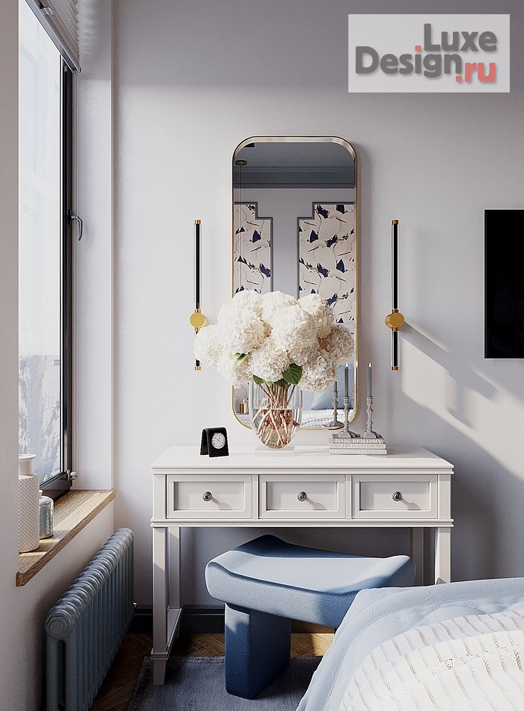 Дизайн интерьера трехкомнатной квартиры "Квартира ЖК "Московский 65"" (фото 25)