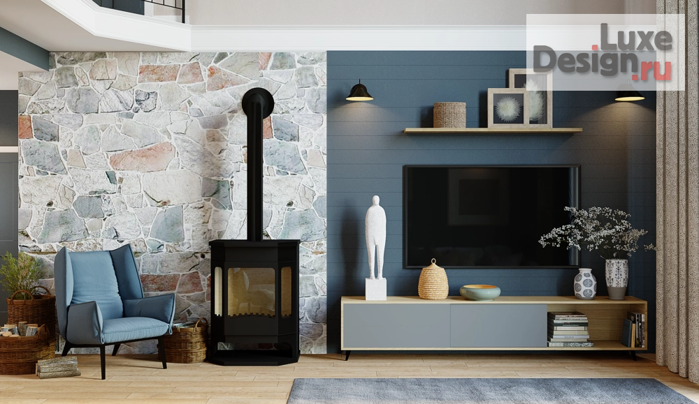 Дизайн интерьера частного дома "Дом со вторым светом - мечта каждого " (фото 2) от дизайнера Зелёв Дмитрий Евгеньевич Дизайн интерьера частного дома "Дом со вторым светом - мечта каждого " (фото 2)