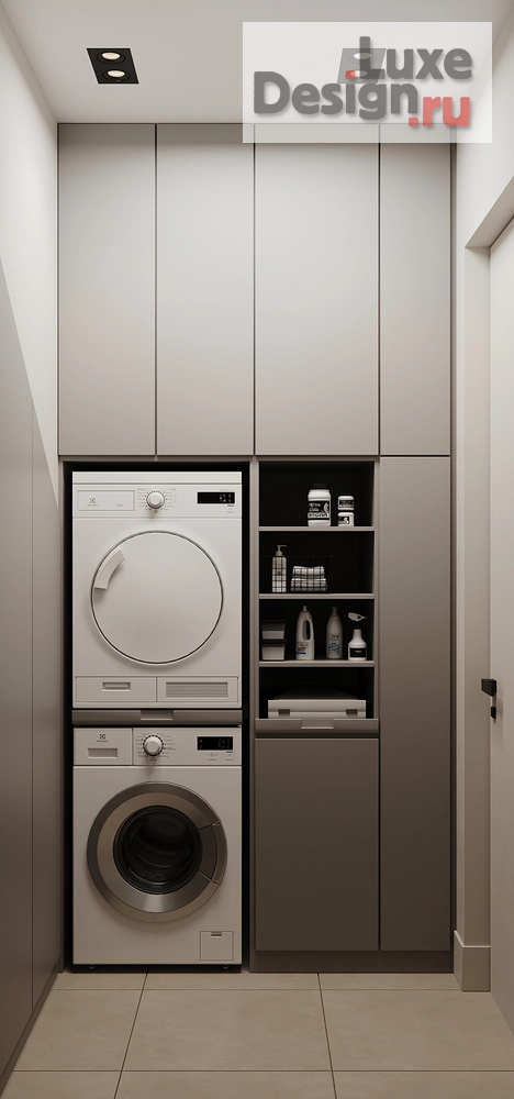 Дизайн интерьера трехкомнатной квартиры "Квартира ЖК "Московский 65"" (фото 20)