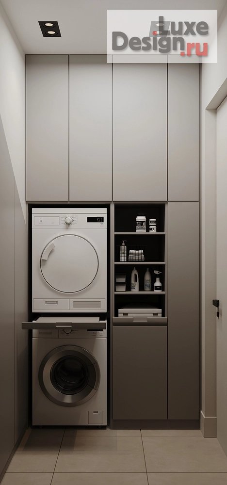 Дизайн интерьера трехкомнатной квартиры "Квартира ЖК "Московский 65"" (фото 21)