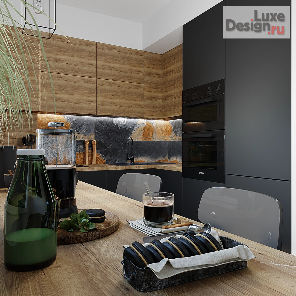 Дизайн интерьера однокомнатной квартиры "Однокомнатная квартира для парня из Калининграда" (фото 6) от дизайнера Зелёв Дмитрий Евгеньевич Дизайн интерьера однокомнатной квартиры "Однокомнатная квартира для парня из Калининграда" (фото 6)