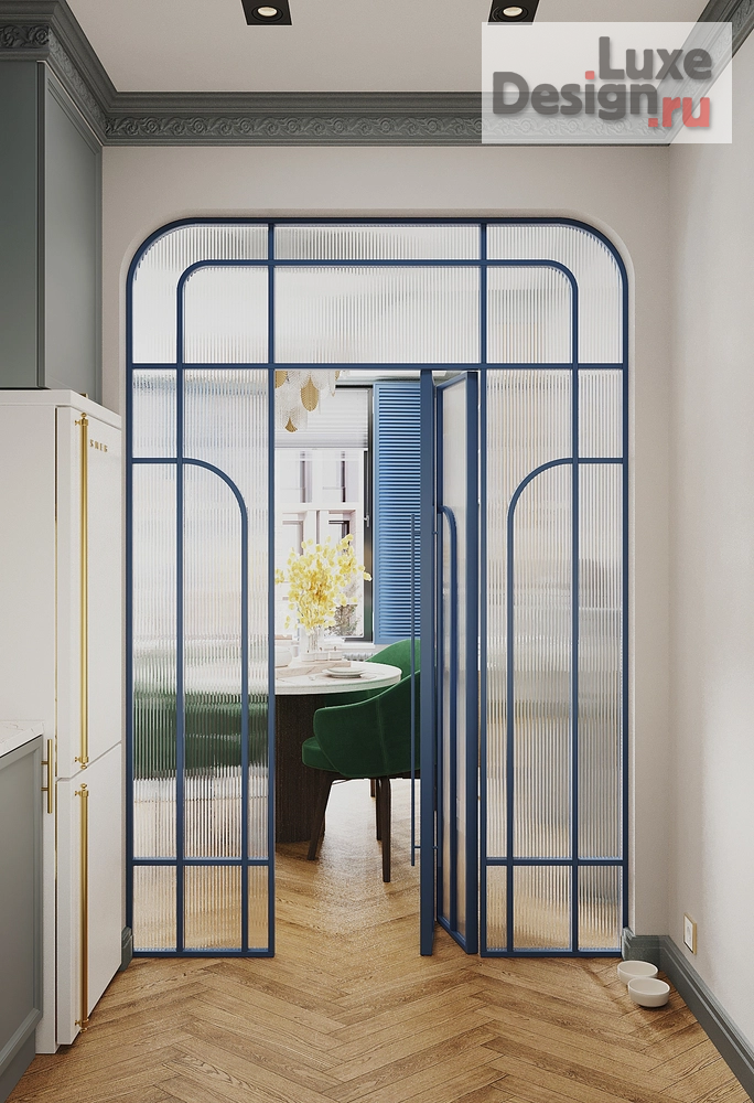 Дизайн интерьера трехкомнатной квартиры "Квартира ЖК "Московский 65"" (фото 21)