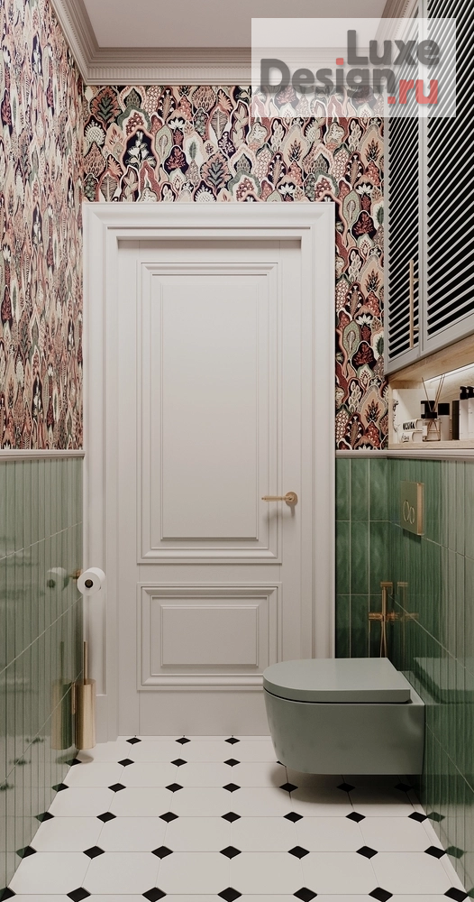 Дизайн интерьера трехкомнатной квартиры "Квартира ЖК "Московский 65"" (фото 33)