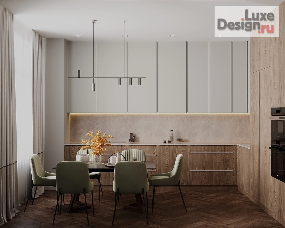 Дизайн интерьера трехкомнатной квартиры "Квартира  "Петроградская сторона"" (фото 5)