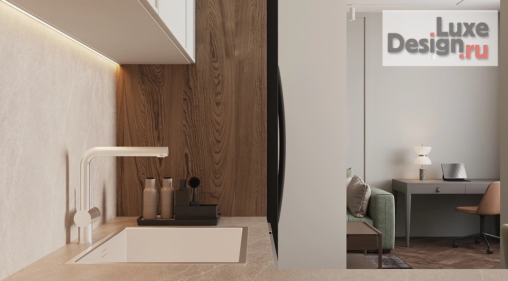 Дизайн интерьера трехкомнатной квартиры "Квартира  "Петроградская сторона"" (фото 8)