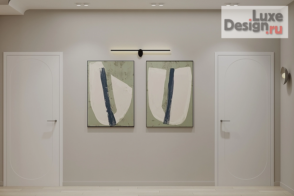 Дизайн интерьера двухкомнатной квартиры "2х ком квартира ЖК "Премьера"" (фото 6)