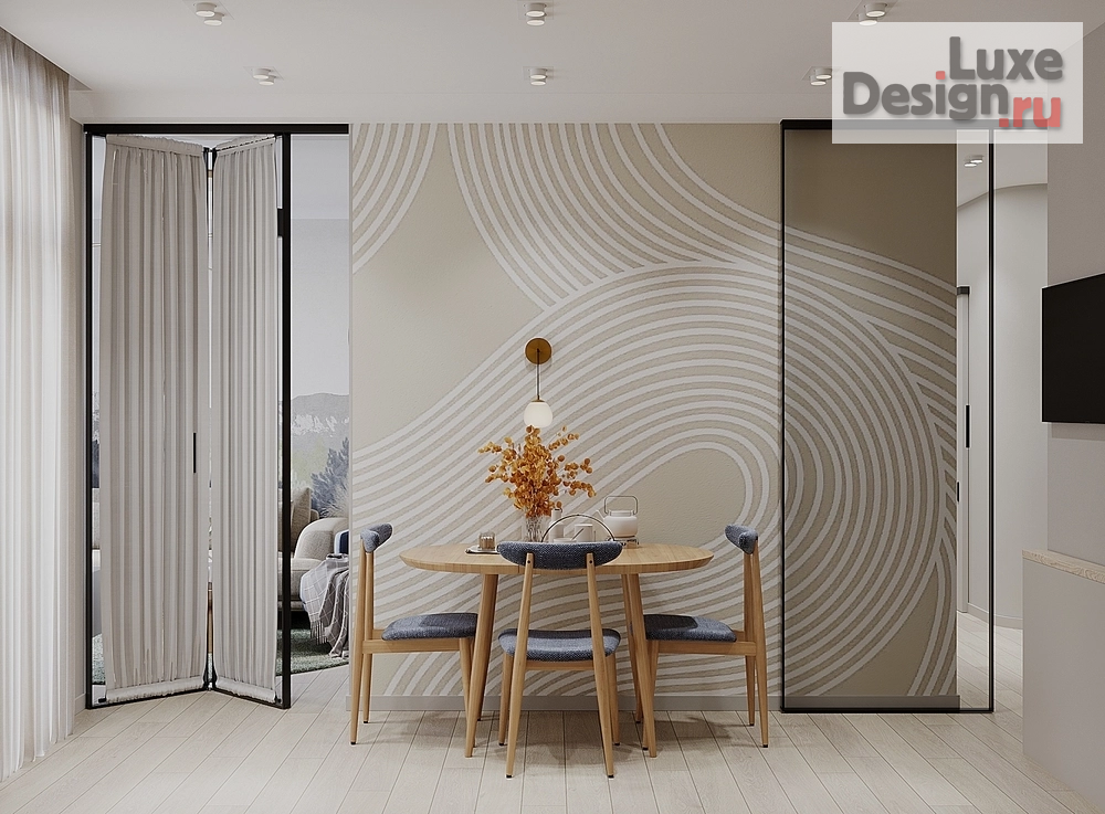 Дизайн интерьера двухкомнатной квартиры "2х ком квартира ЖК "Премьера"" (фото 8)