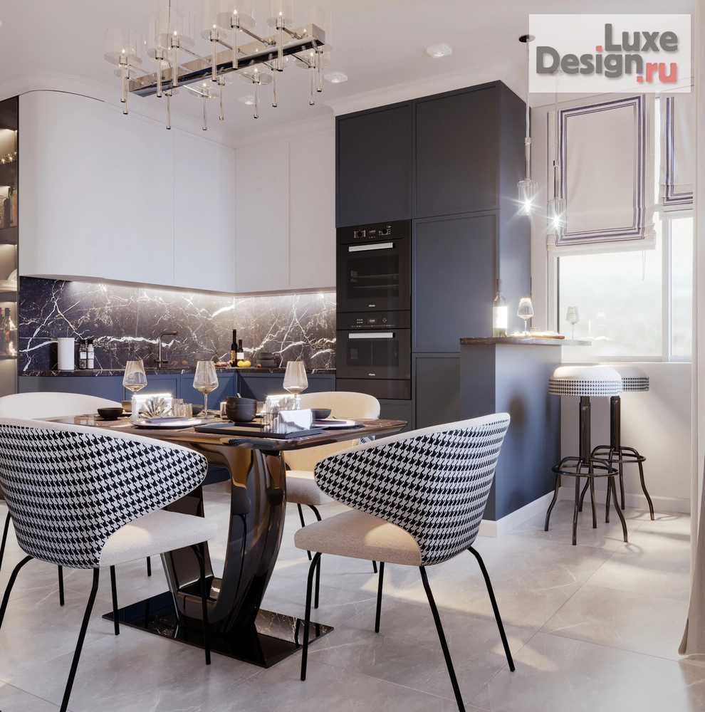 Дизайн интерьера квартиры "ЖК Крылатский" (фото 1)