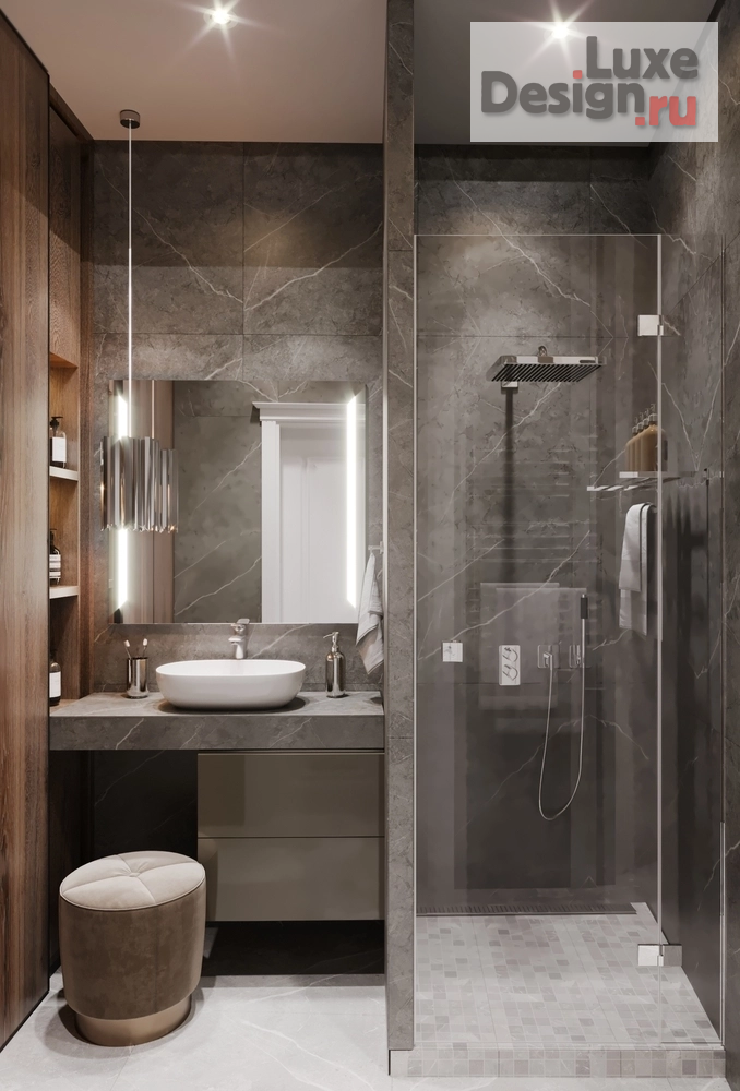 Дизайн интерьера квартиры "ЖК Крылатский" (фото 2)