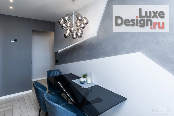 Дизайн интерьера двухкомнатной квартиры "Грани" (фото 4)