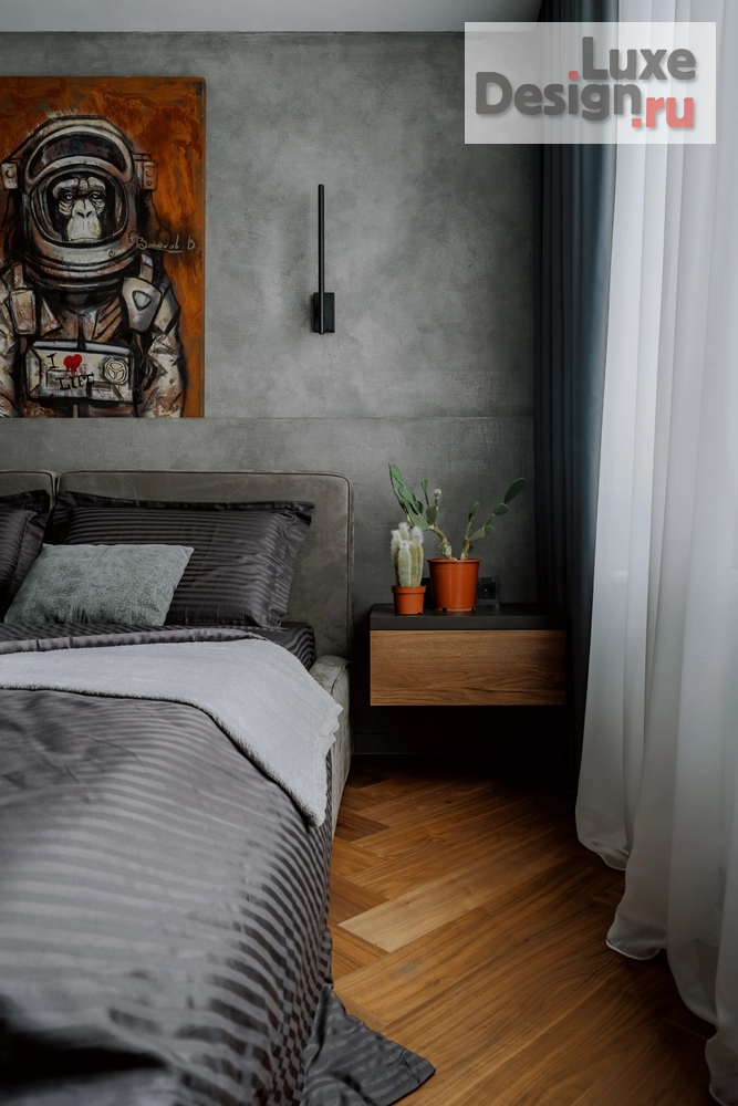 Дизайн интерьера двухкомнатной квартиры "Диагонали" (фото 13)