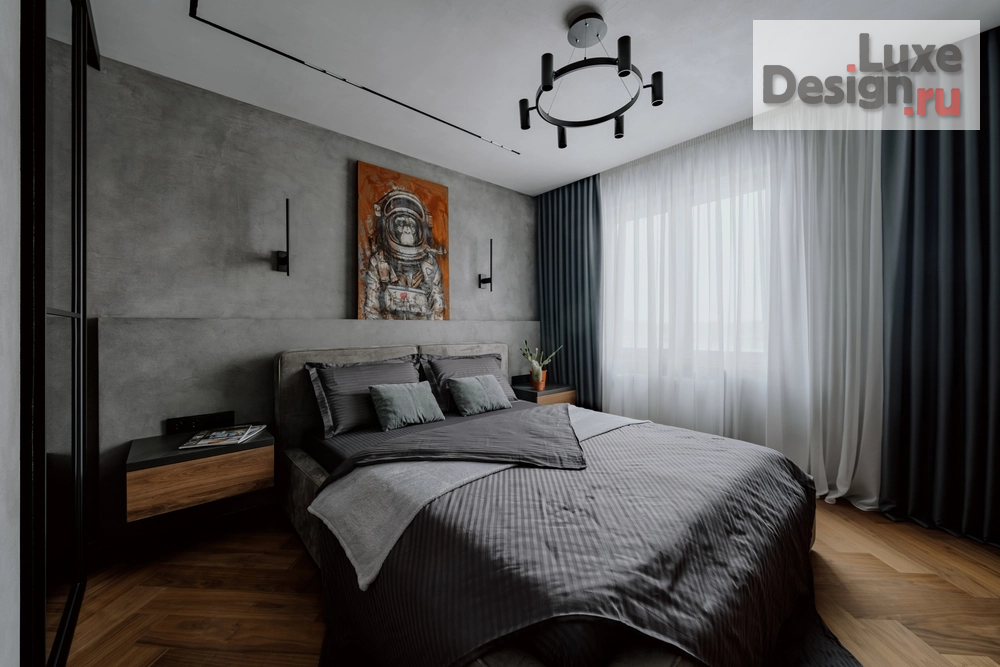 Дизайн интерьера двухкомнатной квартиры "Диагонали" (фото 14)