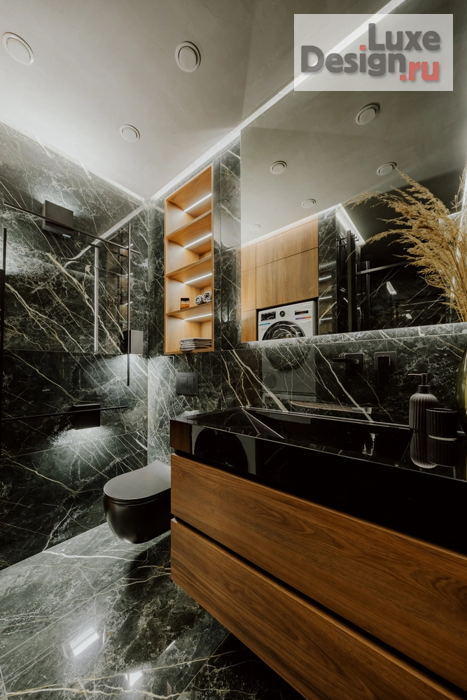 Дизайн интерьера двухкомнатной квартиры "Диагонали" (фото 21)