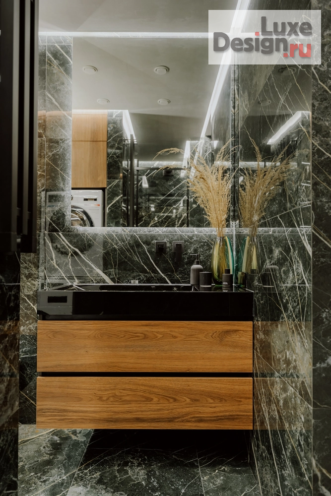 Дизайн интерьера двухкомнатной квартиры "Диагонали" (фото 22)